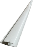 H-Profil f. PVC-Profilbretter ß 5 m weiß