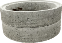 Schachtring 1000x500 m. Steigeisen nach DIN 4034 Teil 2