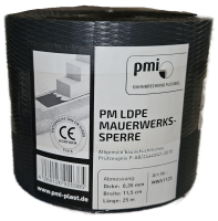 PMI Mauerw.Sperre 0,35mm 25m x 11,5 cm Mauerwerkssperre