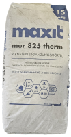 Maxit Planstein-Erg.-Mörtel mur 825 15kg Mörtelklasse M10 gemäß DIN EN 998-2