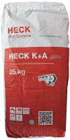 Heck K+A Klebe- u.Armierungsmörtel grau