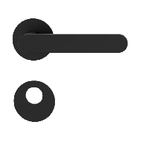 Rosetteng. Avus Piatta Graphitschwarz RZ Flachrosette rund