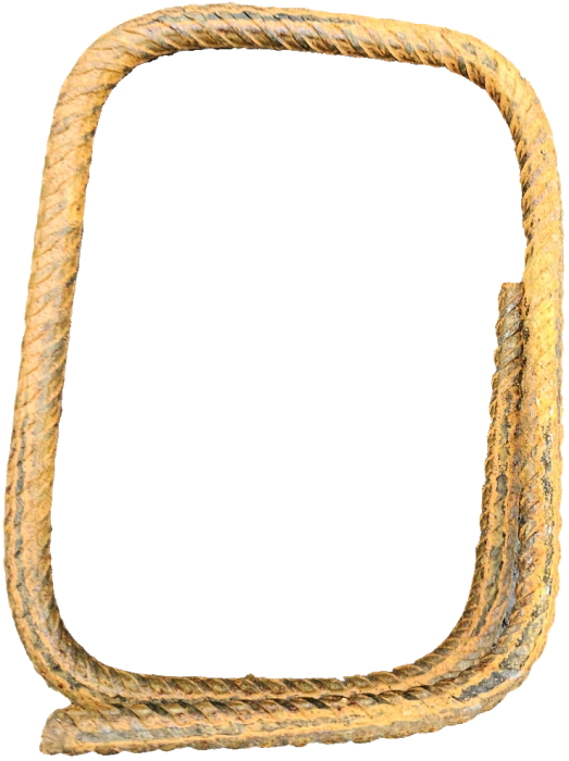 10er Pack Bewehrungsbügel 15x15 Cm D-8 Mm - Geschlossene Baustahlbügel Für Betonkonstruktionen